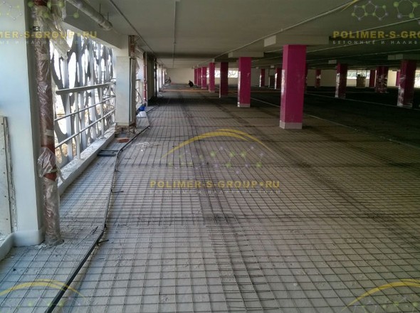 Открытая многоэтажная парковка